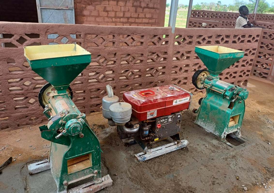 Installazione del mulino